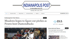 Desktop Screenshot of indianapolispost.com